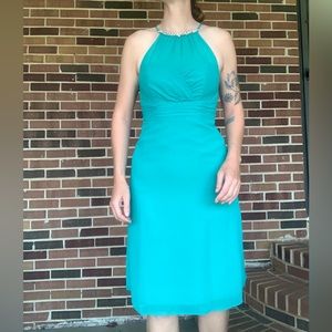 Alfred Angelo Teal Dress